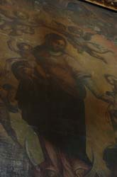 La tela dedicata alla Madonna del Rosario